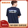 PATAGONIA巴塔哥尼亚 P-6Logo Responsibili混纺夏季男式T恤38504
