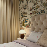 定制法式现代时尚，轻奢粉红大花背景墙纸个性，定制壁画卧室客厅无缝
