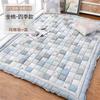 韩式加厚馒头垫手工，拼布家用地毯卧室满铺床边爬行地垫客厅垫