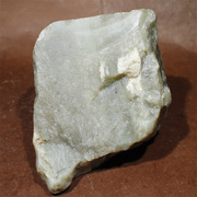 1172克新疆且末糖青白玉山料原石和田玉天然玉石雕刻作料开窗明料