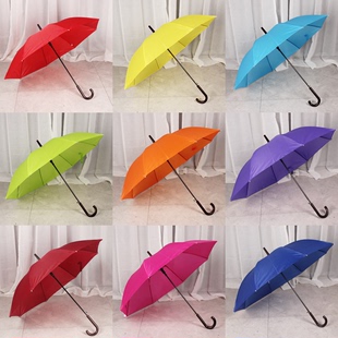 雨伞自动长柄伞绘画伞涂鸦伞，队列道具舞蹈表演伞悬挂伞印logo广告