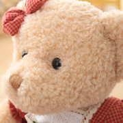压床娃娃害羞熊泰迪熊，毛绒玩具婚礼小熊，公仔一对抱抱熊结婚礼物