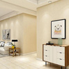 黄米无纺布家用卧室壁纸米色，现代简约客厅素色，米白色环保墙纸