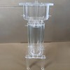 高透明压克力有机玻璃管圆柱形空心管水箱法兰实验器材分离柱