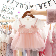 0-1-2-3岁半宝宝夏装连衣裙，女童裙子婴儿公主衣服，洋气可爱6个月9