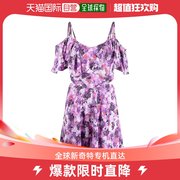 香港直邮潮奢iro女士，紫色连衣裙