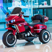 儿童电动三轮摩托车男女小孩3-12岁以上可坐人双人宝宝玩具电动车
