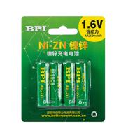 bpi倍特力1.6v电压5号7号镍锌充电电池，2500毫瓦时相机xbox手柄可