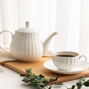 欧式小奢华北欧简约陶瓷，家用咖啡杯套装，咖啡杯碟骨瓷英式下午茶杯