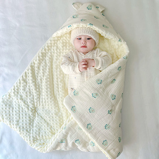 童泰龙宝宝产房包单初生婴儿包被春秋冬季加厚睡袋纯棉新生儿抱被