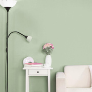 加厚纯色贴纸墙纸自粘素色，自贴豆绿波音软片，家具翻新贴防水即时贴