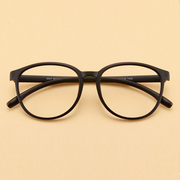 大框超轻tr90近视眼镜架眼镜框，男女同款圆形眼镜复古潮眼镜