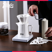 Bincoo手冲咖啡套装家用陶瓷滤杯分享壶手摇磨豆机滴滤式器具全套