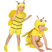 六一儿童演出服装小蜜蜂，舞蹈服幼儿园动物，表演服装卡通造型服装夏