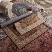 欧式复古典波斯土耳其地毯客厅茶几垫卧室床边毯餐桌椅子地垫