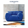 Gervasoni意大利进口Nuvola沙发 地中海度假布艺蓝胖子克莱因蓝椅