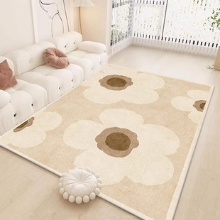 地毯客厅2024家用沙发茶几地垫，全铺免洗可擦房间卧室床边垫子