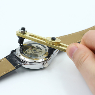 手表后盖开盖器组合修表套装拆表器手表，换电池维修拆卸工具开表器