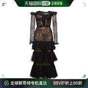 香港直邮潮奢 Giambattista Valli 女士花边蕾丝露肩连衣裙