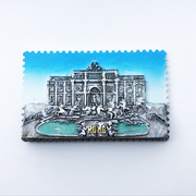 意大利许愿池留言贴罗马特雷维喷泉旅游纪念装饰工艺品磁性冰箱贴