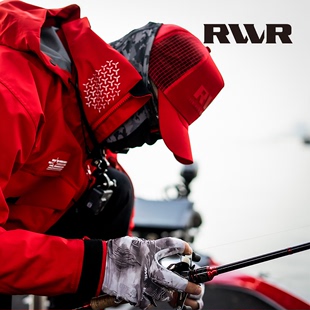 RVVR防水冲锋网眼帽子路亚钓鱼服垂钓防晒透气遮阳帽男士户外运动
