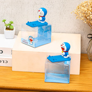 圣肤哆啦A梦摆件创意可爱手机支架办公室桌面装饰品小物件小礼物