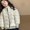 儿童轻薄羽绒服2023冬季男女童，白鸭绒(白鸭绒)韩版冬装，中大童保暖外套