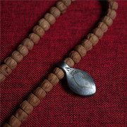 diy西藏民精手工寒铁雕藏式穿珠手串计数卡子配饰散珠文玩配串珠