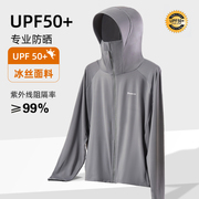 UPF50+防晒衣女夏季薄款防紫外线外套透气防晒服开衫冰丝开车夏天