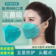 n95级医用防护口罩，头戴式口罩医疗级别，防护n医用灭菌级