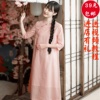 素衣彼时夏季女装中国风连衣裙，11裁剪图中袖，旗袍裙手工diy纸样板