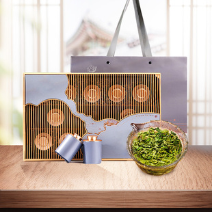 日照绿茶2024年新茶，特级一芽一叶浓香型，小罐茶叶礼盒装