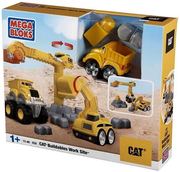 MEGA BLOKS 美高 CAT 工程车 挖掘机 卡车 套装 儿童玩具模型