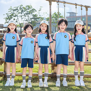 班服小学生春秋款套装幼儿园园服夏装三件套一年级儿童运动会校服