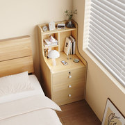 床头柜简约现代收纳柜2023简易床边小柜子卧室小型床头置物架