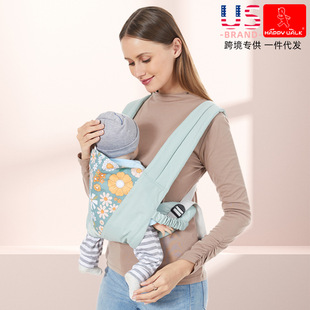 婴儿背带宝宝背巾初生儿，四季可用简易双肩，背带多功能四爪背袋