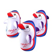 企鹅充气玩具充气企鹅儿童充气玩具不倒翁