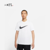 Nike耐克短袖男装女装夏季透气运动服情侣纯棉T恤DC5095-100