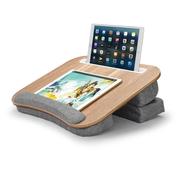懒人桌车用电脑桌lapdesk膝上桌加高床上(高床上)电脑桌木木家笔记本桌子