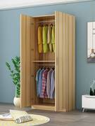 衣柜卧室家用简易收纳小衣柜，挂式经济型结实耐用出租房单人两门柜