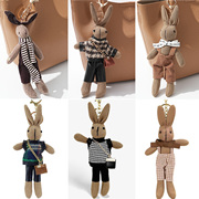 装死兔公仔许愿兔小兔子书包包，挂件女毛绒，手机挂饰品车钥匙扣挂饰