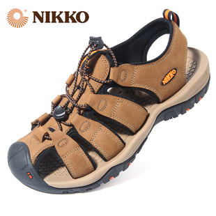nikko日高男鞋夏季包头凉鞋，男户外运动沙滩鞋，防撞防滑涉水鞋
