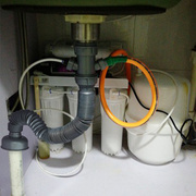 潜水艇厨房下水管延长水槽配件单槽下水器洗碗池净水器防臭排水管