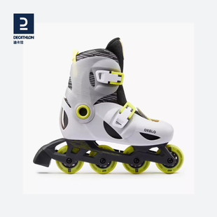 迪卡侬轮滑鞋儿童初学者男童女童小溜冰鞋旱冰鞋滑冰鞋滑轮鞋ENR3