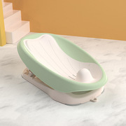 婴儿浴架可坐躺宝宝洗澡座椅，神器洗浴浴床浴网调节折叠悬挂支撑架