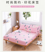 床笠纯棉床罩1.8米床全棉席梦思，床垫保护套床垫，套床套罩单人床单