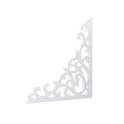 网红角花木塑板镂空装饰木雕花格天花墙贴门洞垭口对角欧式PV