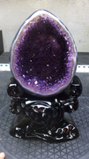 天然紫晶洞聚宝盆