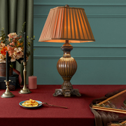凡丁堡欧式台灯卧室，奢华复古美式台灯，卧室网红床头灯客厅乡村创意
