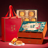华美广式月饼三层礼盒装，980g蛋黄莲蓉，中秋节送人传统特产团购